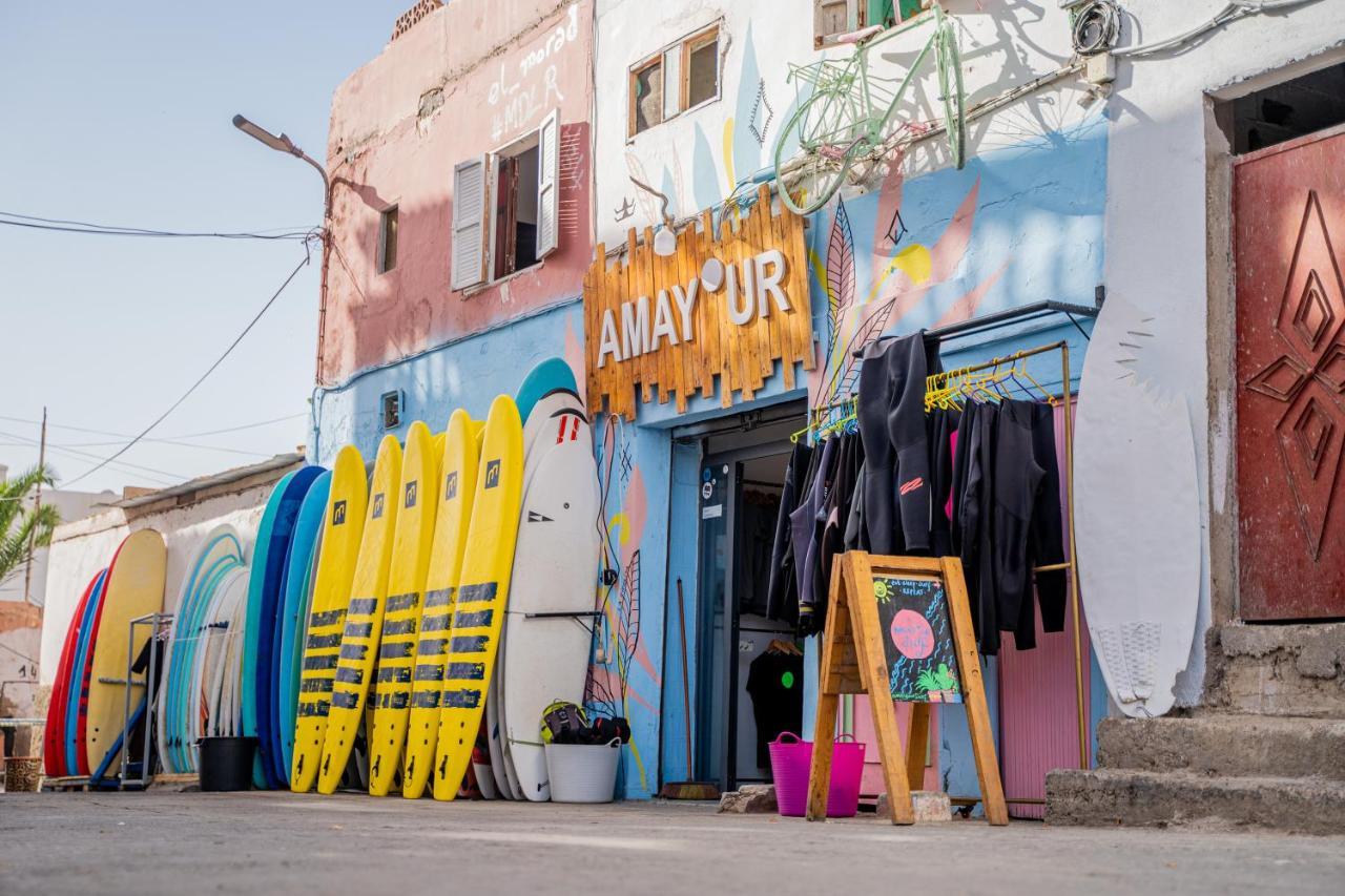 Amayour Surf Hostel Taghazout Exterior foto